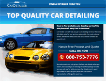 Tablet Screenshot of car-detailer.com